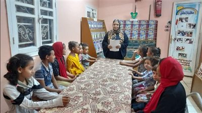 مكتبة الكيمان بالأقصر تستعرض أهداف المبادرات الرئاسية