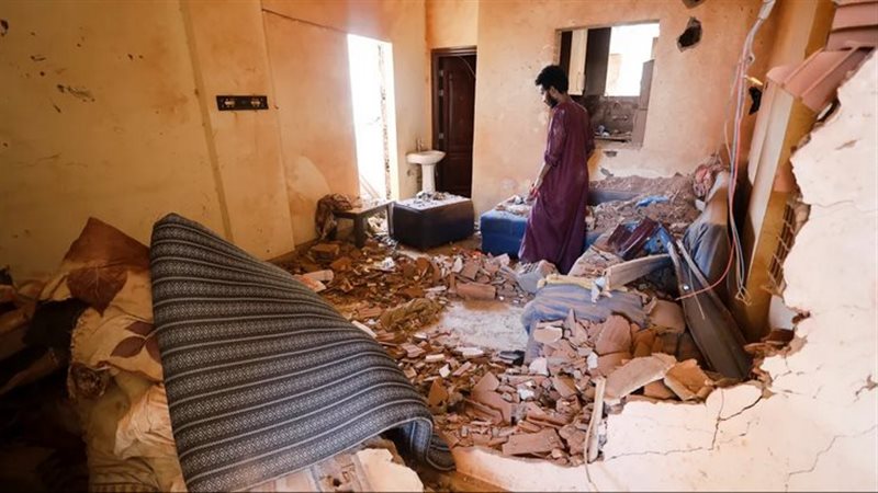 أثار اشتباكات السودان،