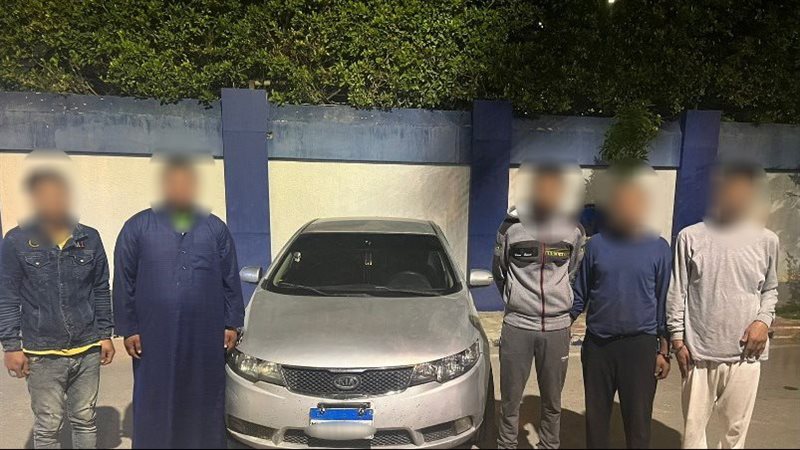 ضبط مرتكبى واقعة