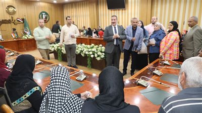 رفع درجة الاستعداد القصوى لاستقبال عيد الفطر وتسليم مساعدات للحالات الإنسانية بالمنوفية