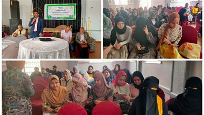 عقد الندوة التاسعة لبرنامج مشروع مودة بمراكز حياة كريمة بالبحيرة (صور)