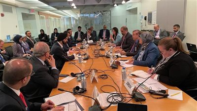 المشاط تناقش مع المرشح الأمريكي لرئاسة البنك الدولي تجربة مصر التنموية 