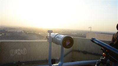 شاهد استعدادات البحوث الفلكية لاستطلاع هلال شوال