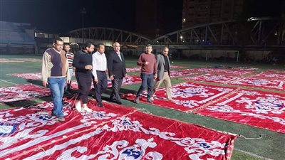 رئيس مركز ومدينة ميت غمر يتابع تجهيز الساحات لصلاة عيد الفطر المبارك