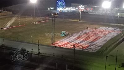 تجهيز ساحات صلاة عيد الفطر في الإسماعيلية (صور) 