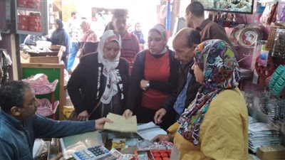 حملات مكثفة على أسواق الإسكندرية قبل العيد
