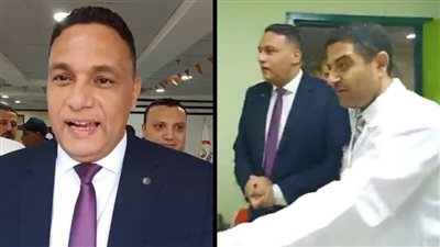 محافظ الدقهلية يزور مستشفى المنصورة التخصصي لتهنئة المرضى بعيد الفطر (فيديو)