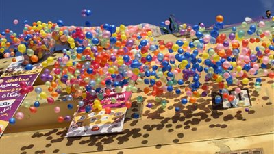 بالونات عيد الفطر تزين سماء بورسعيد (صور)