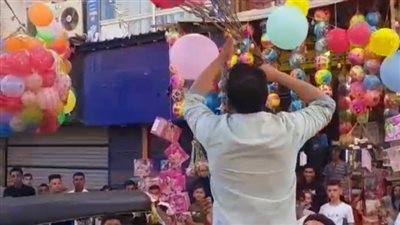 بلالين وألعاب للأطفال.. شوارع الغربية تحتفل بعيد الفطر المبارك (صور)