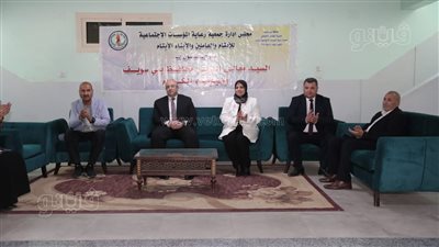 محافظ بني سويف يزور الأيتام ويوجه بقافلة صحية شهرية 