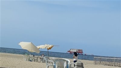 إقبال ضعيف على شواطئ وكورنيش غرب الإسكندرية في عيد الفطر (صور) 