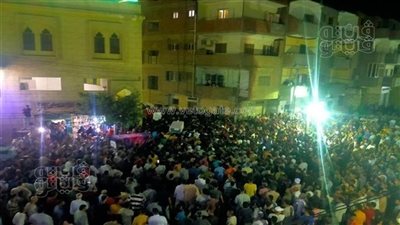 الحزن يخيم على أنشاص البصل بالشرقية بعد مصرع وإصابة 5 أشخاص من أسرة واحدة