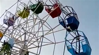 مصرع طفلة سقطت من أعلى لعبة ملاهي في سوهاج