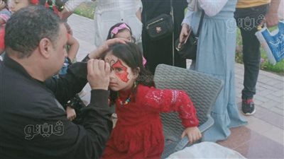 عرائس وفنون شعبية في احتفالات ثاني أيام العيد بكورنيش بني سويف (صور)