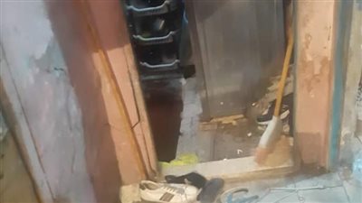 إصابة سيدة بانهيار سقف غرفة في محرم بك بالإسكندرية 