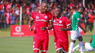 تقدم سيمبا التنزاني بهدف على الوداد المغربي في الشوط الأول