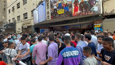 طوابير أمام سينمات وسط القاهرة في ثاني أيام عيد الفطر (فيديو وصور)