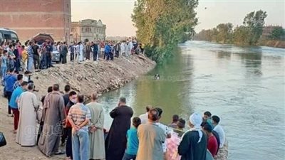 غرق شاب في مياه البحر اليوسفي بمركز إهناسيا ببني سويف