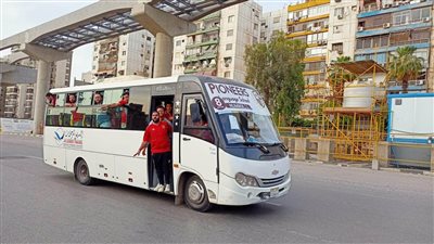 دوري أبطال أفريقيا، حافلات جماهير الأهلي بالمحافظات تصل ستاد القاهرة قبل مواجهة الرجاء (صور)
