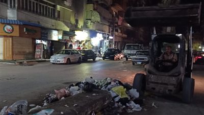 رفع 1350 طن قمامة و40 طن أتربة من الشوارع والميادين بالدقهلية