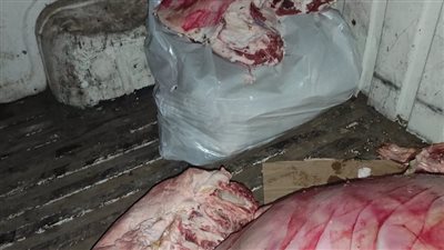 ضبط 300 كيلو لحوم غير صالحة للاستهلاك الآدمى وتحرير 164 محضرا تموينيا بالمنوفية
