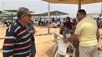 السكرتير المساعد لمحافظ الإسماعيلية  في جولة ميدانية لمتابعة انتظام العمل (صور) 