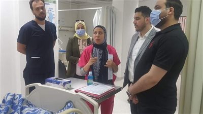 وكيل صحة الإسماعيلية يتفقد مستشفى الأورام لمتابعة الخدمات الطبية (صور) 