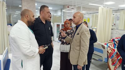 وكيل صحة الشرقية يتفقد مستشفيات منيا القمح والسعديين 