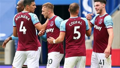 الدوري الإنجليزي، وست هام يونايتد يتقدم على بورنموث بثلاثية في الشوط الأول