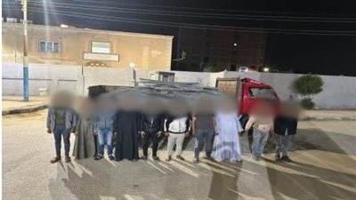 ضبط تشكيل عصابي تخصص فى سرقة أبراج الكهرباء بالفيوم 