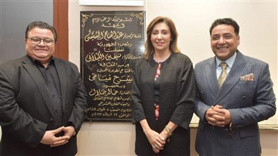 وزيرة الثقافة تفتتح أعمال تطوير مسرح ميامي وتشهد عرض طيب وأمير (صور)
