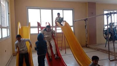 مشاركة ذوي الهمم في مبادرة العيد أحلى بمركز شباب كفر الصلاحات في الدقهلية