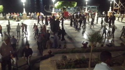  إقبال ملحوظ من المواطنين على كورنيش النيل فى ثالث أيام العيد بالأقصر