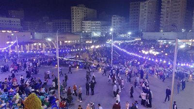 كرنفالات بميادين البحيرة ونادي دمنهور كامل العدد في ثالث أيام العيد