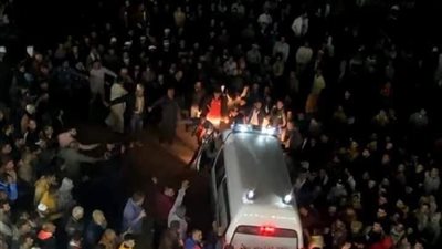 جنازة شعبية مهيبة لضحايا حادث ترعة السبعة في الدقهلية (صور) 