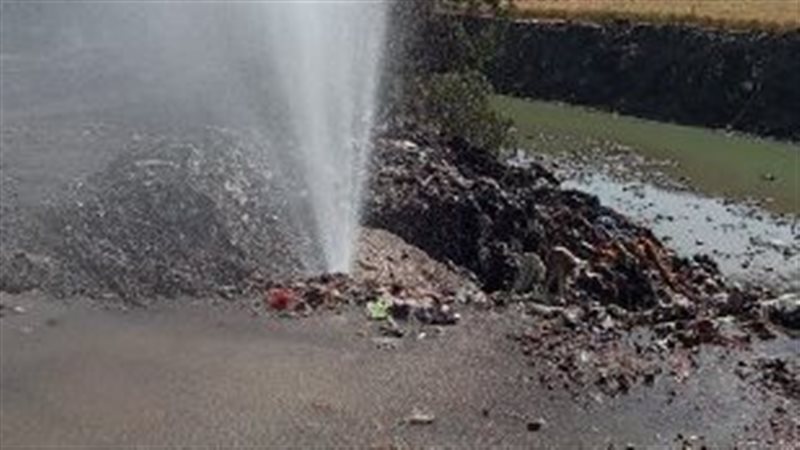 اصلاح ماسورة مياه