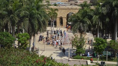 إقبال متوسط على حديقة الأزهر اليوم والأطفال تزين الحضور (صور وفيديو)