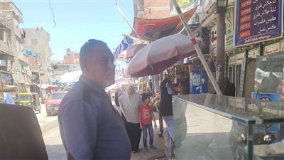 حملات للمرور على المواقف والأسواق في الجمالية بمحافظة الدقهلية 