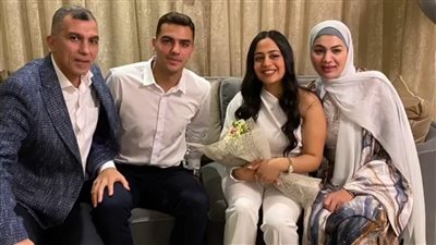 يوسف أسامة نبيه يحتفل بخطوبته قبل مباراة الزمالك وسيراميكا