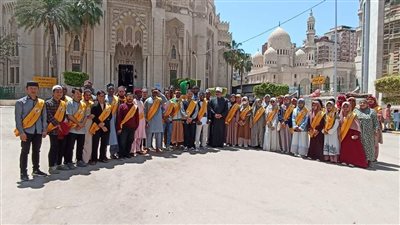 جولة ترفيهية للفوج الثامن عشر للطلاب الوافدين والدارسين بالأزهر الشريف في الإسكندرية