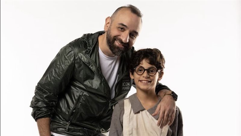 عمرو سلامة والطفل