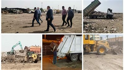 نقل 500 طن قمامة يوميًا لمصنع تدوير القمامة بحوش عيسى بالبحيرة (صور)