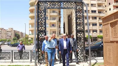 محافظ القاهرة يتفقد حديقة الشهيد جمال محمد على بمدينة نصر 