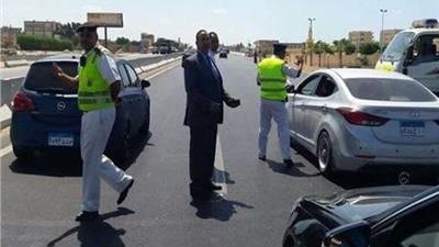 حملات أعلى الطرق تحرر 57149 مخالفة مرورية متنوعة