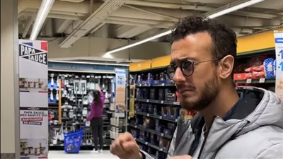 كيف يقضي سعد لمجرد أوقاته بعد خروجه المؤقت من السجن (فيديو)