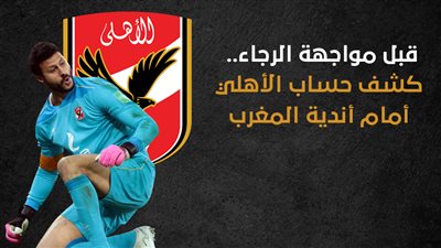 قبل مواجهة الرجاء.. كشف حساب الأهلي أمام أندية المغرب (انفوجراف)