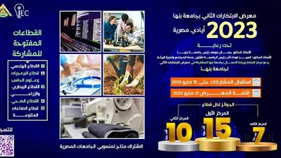 جامعة بنها تطلق معرض الابتكارات الثاني 2023