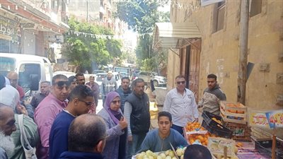 حملة مكبرة في العجمي تتحفظ على 303 حالات إشغال طريق