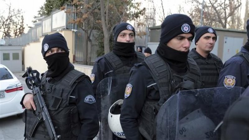 الشرطة التركية، فيتو