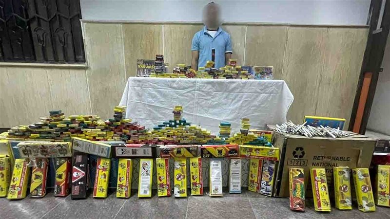 المنيا الالعاب نارية